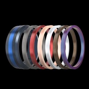 Enso Axis Silicone Ring Set